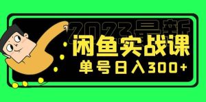 花599买的闲鱼项目：2023最新闲鱼实战课（7节课）